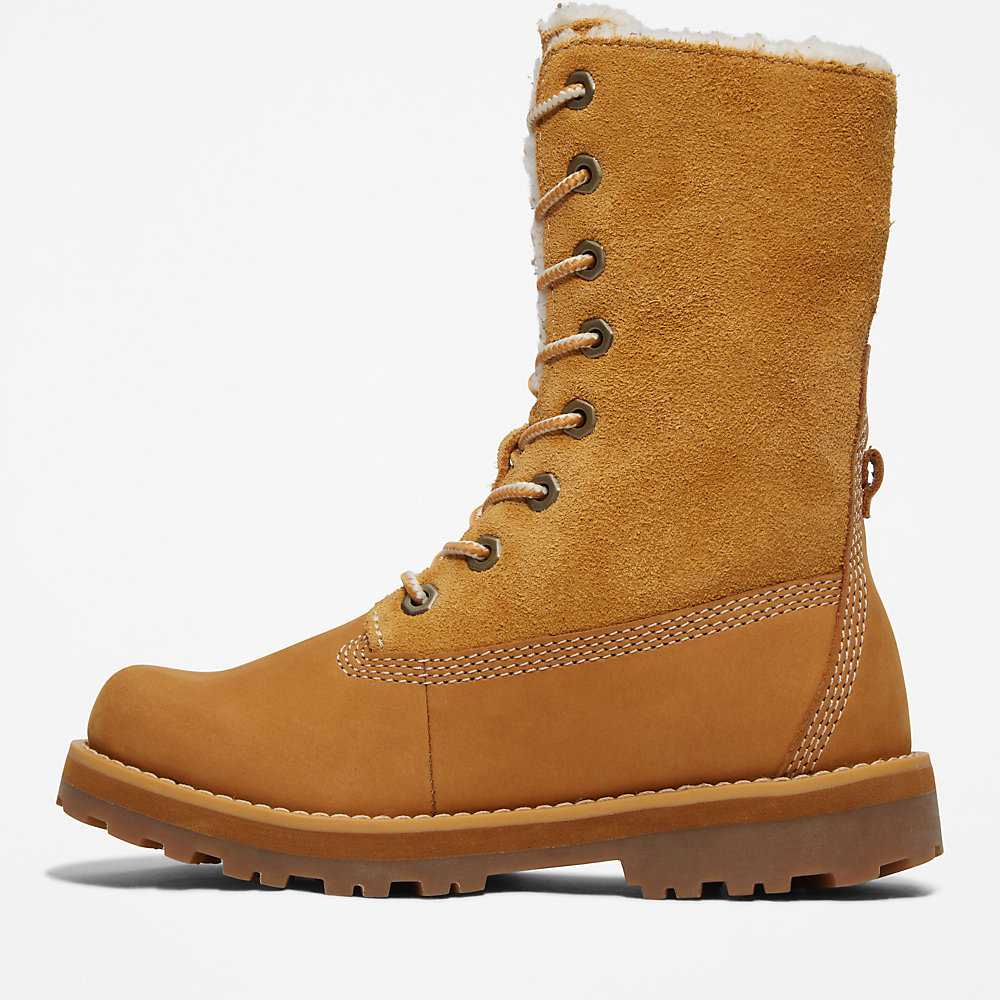 Yellow Kids' Timberland Courma Waterproof Boots | Israel-4219521