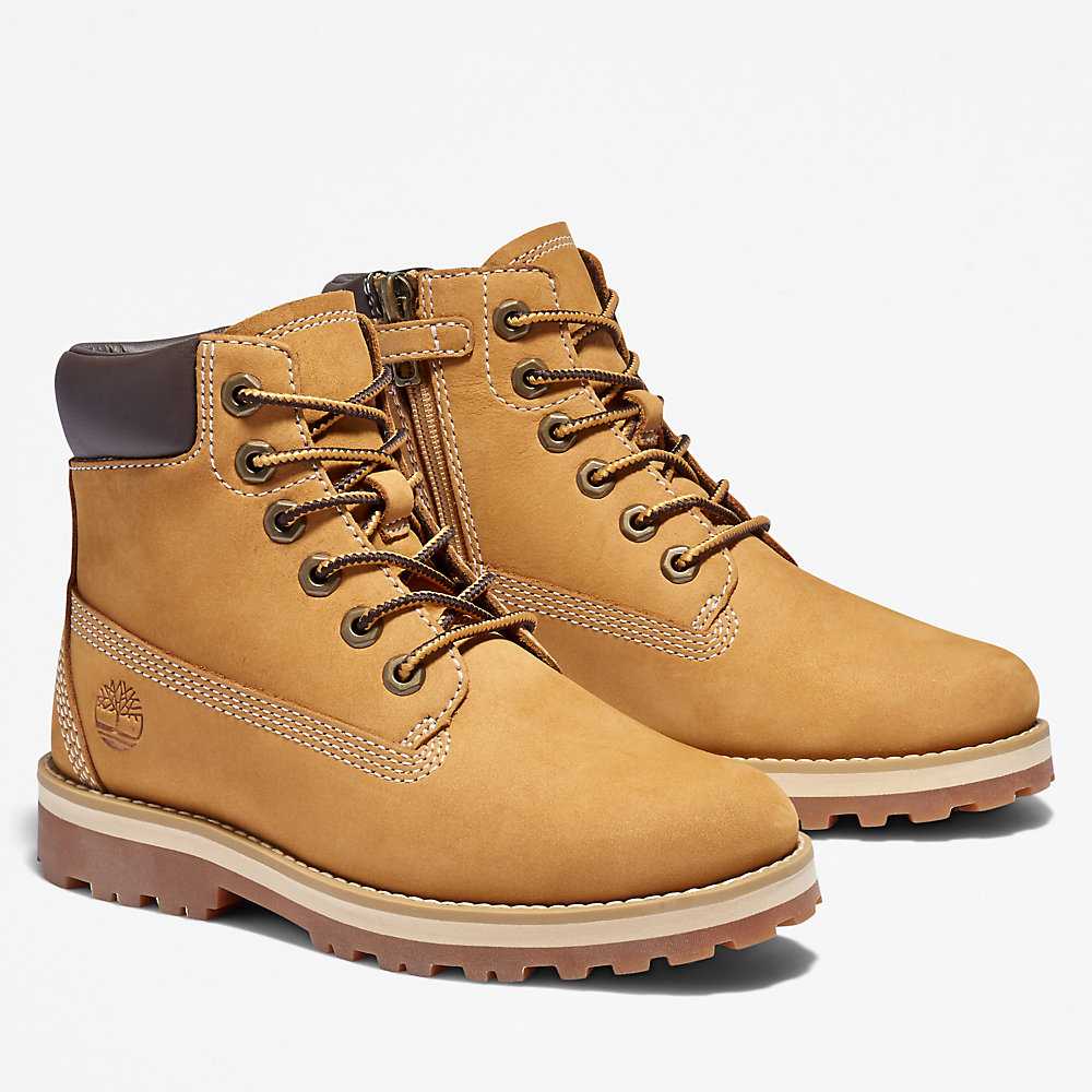 Yellow Kids' Timberland Courma Waterproof Boots | Israel-4219523