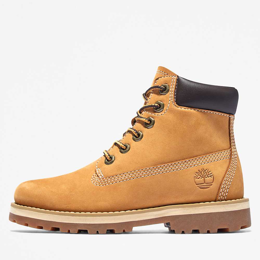 Yellow Kids' Timberland Courma Waterproof Boots | Israel-4219523