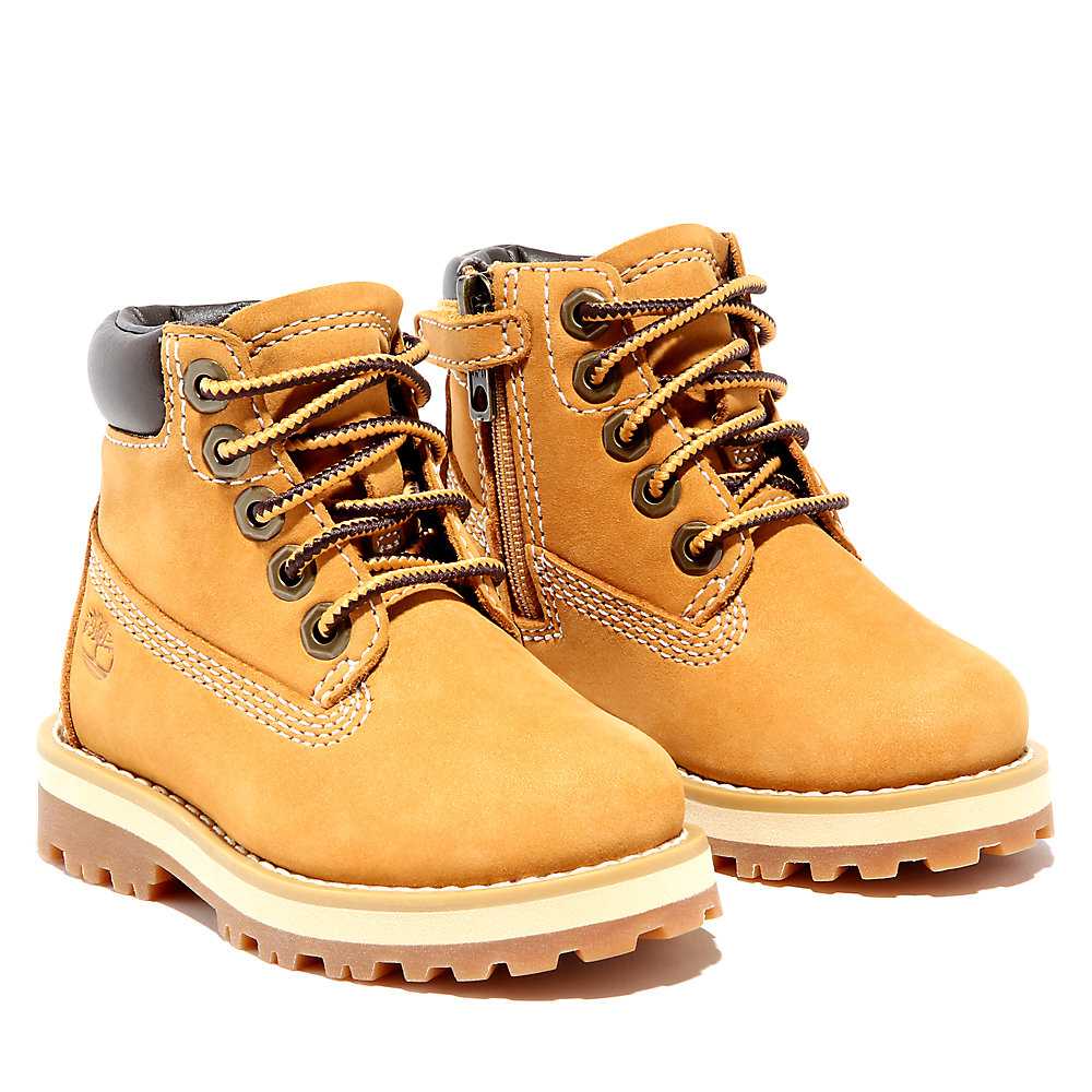 Yellow Kids' Timberland Courma Waterproof Boots | Israel-4219528