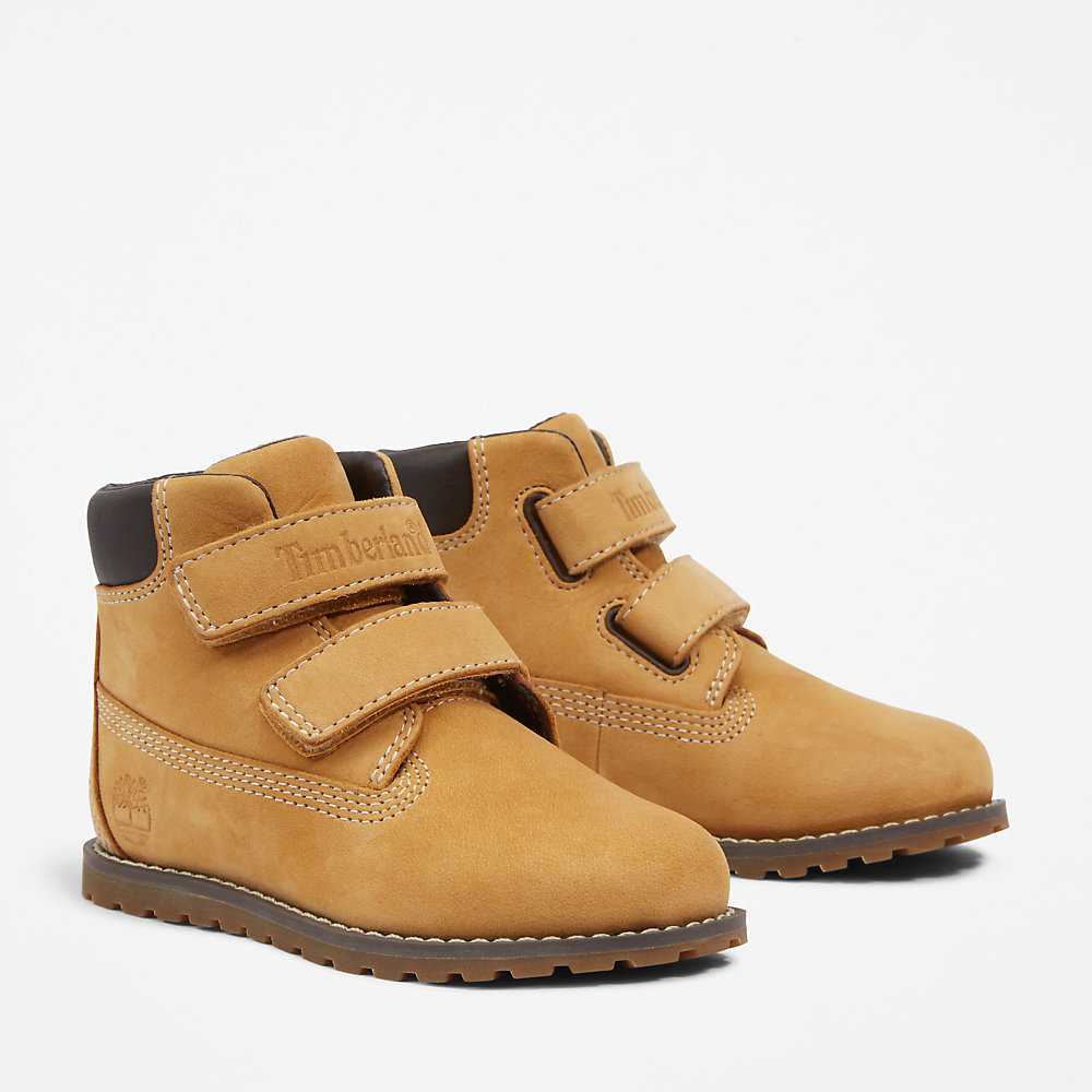 Yellow Kids' Timberland Pokey Pine Winter Boots | Israel-4219627