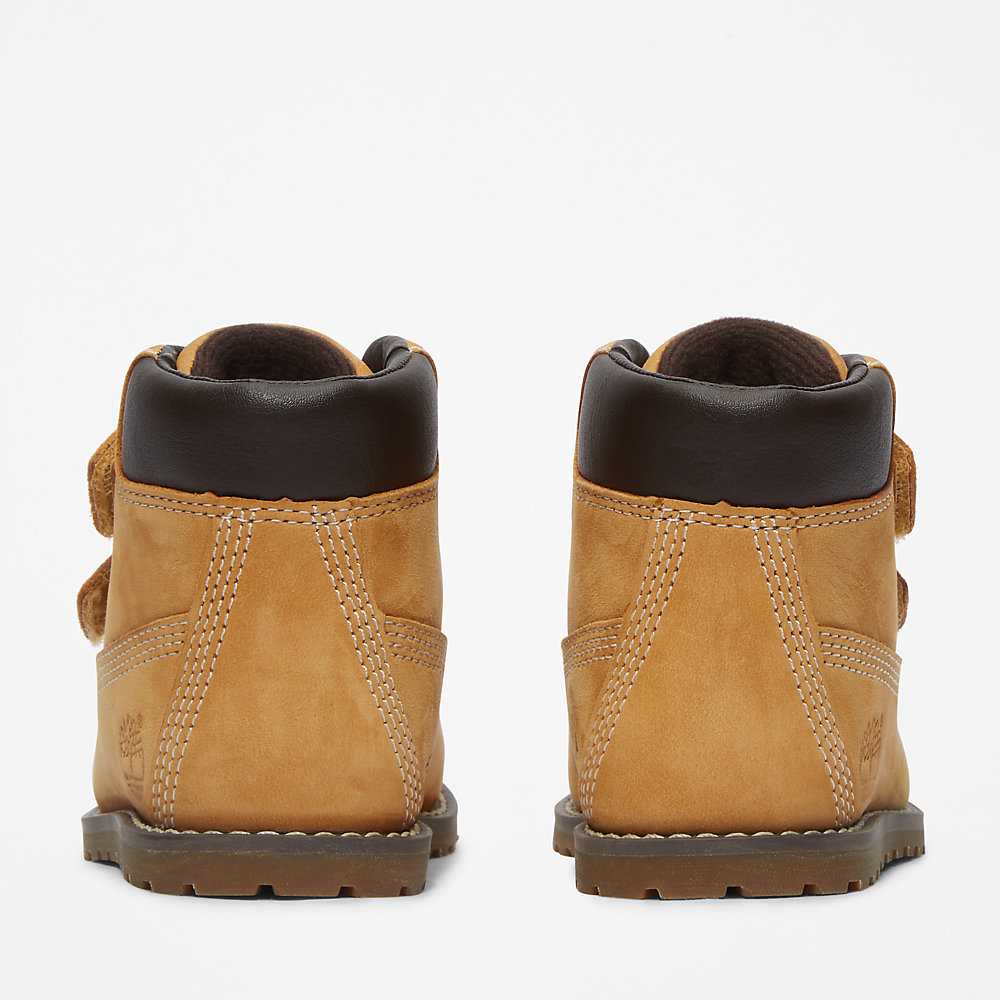 Yellow Kids' Timberland Pokey Pine Winter Boots | Israel-4219627