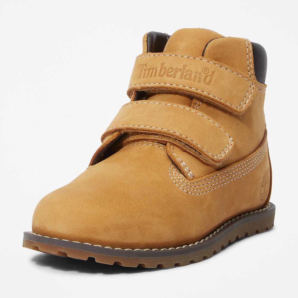 Yellow Kids' Timberland Pokey Pine Winter Boots | Israel-4219627