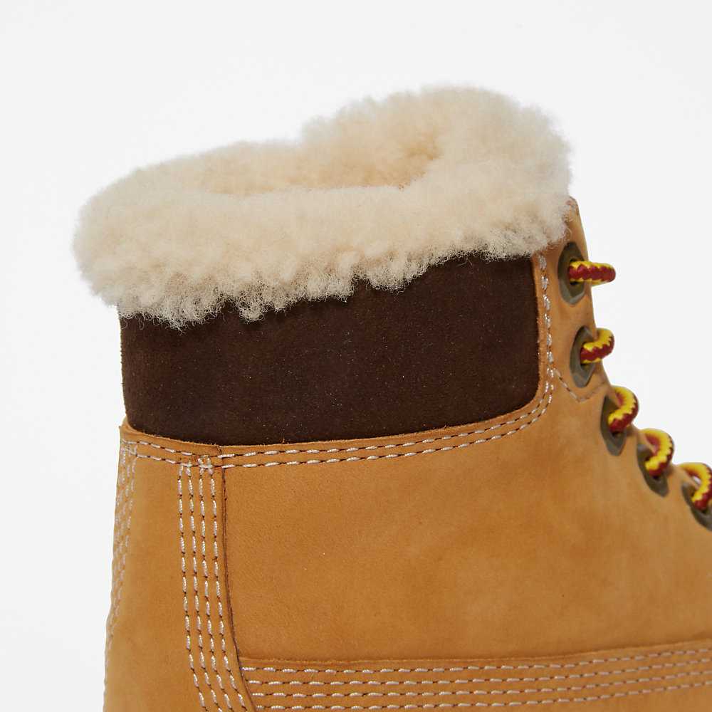 Yellow Kids' Timberland Premium® 6 Inch Winter Boots | Israel-4219618