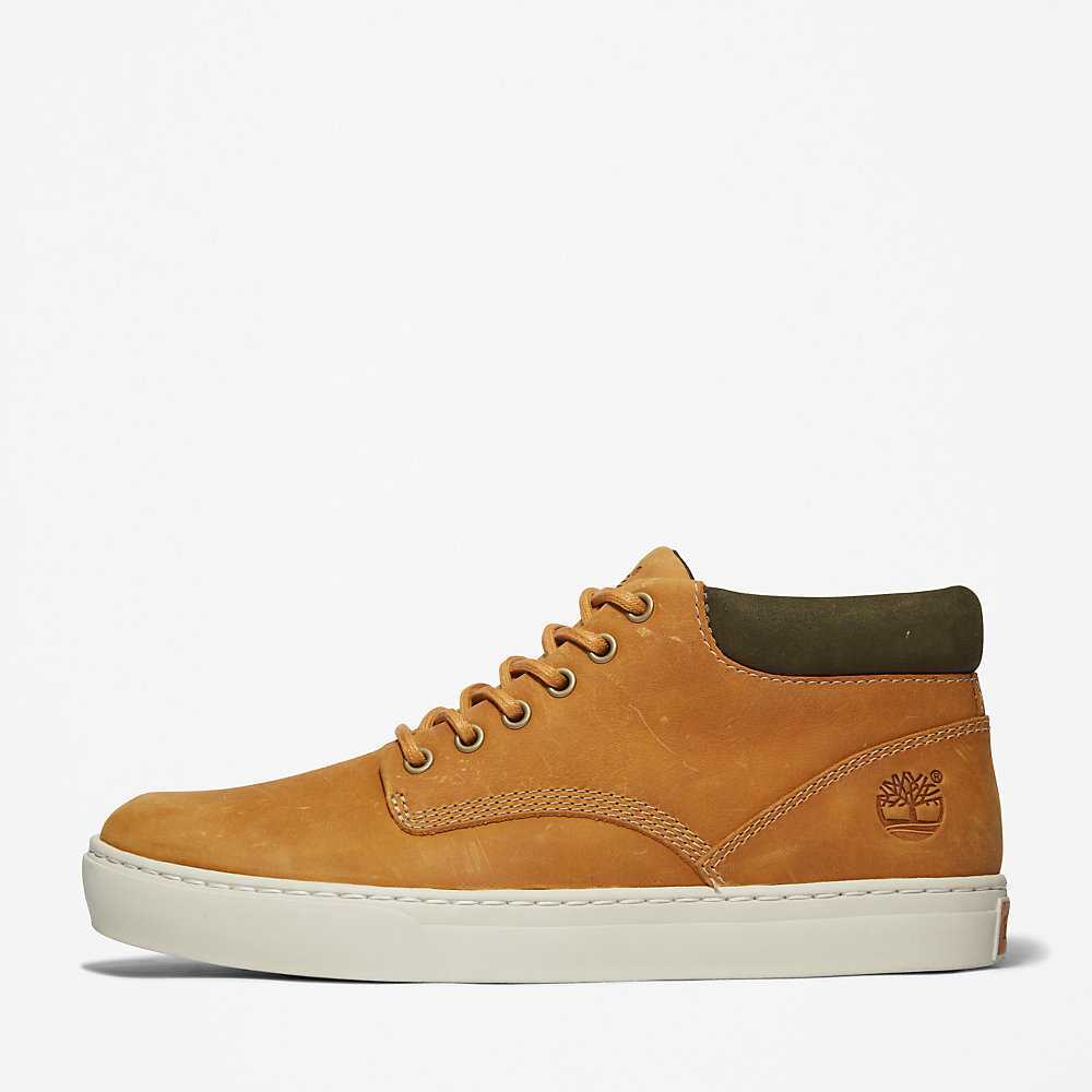 Yellow Men's Timberland Adventure 2.0 Cupsole Chukka Boots | Israel-6543187