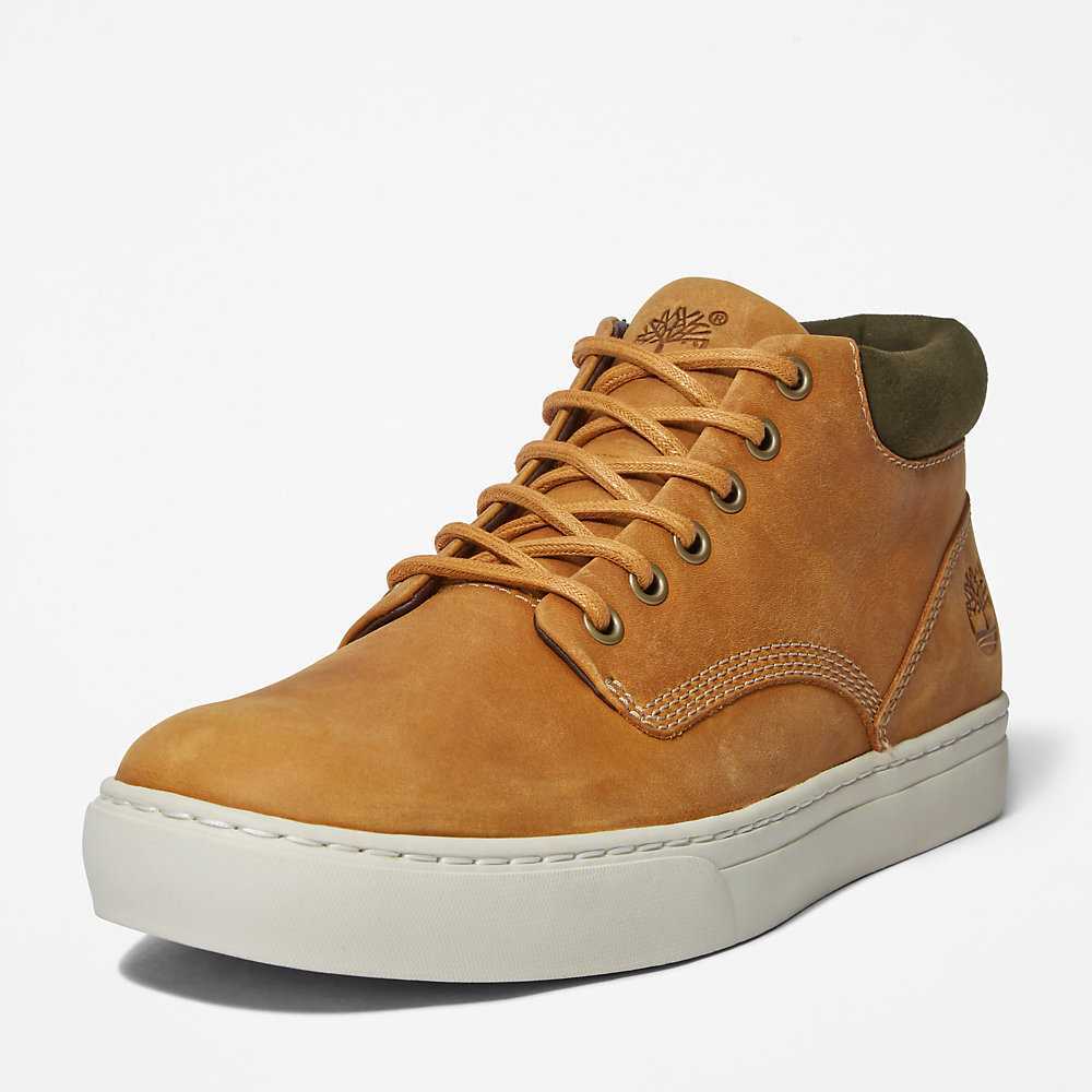 Yellow Men's Timberland Adventure 2.0 Cupsole Chukka Boots | Israel-6543187