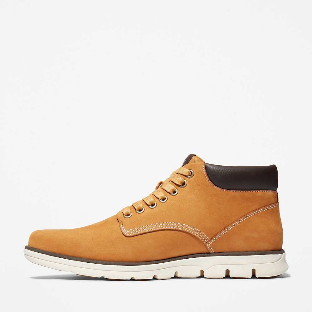 Yellow Men's Timberland Bradstreet Chukka Boots | Israel-5627401