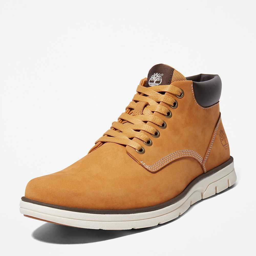 Yellow Men's Timberland Bradstreet Chukka Boots | Israel-5627401