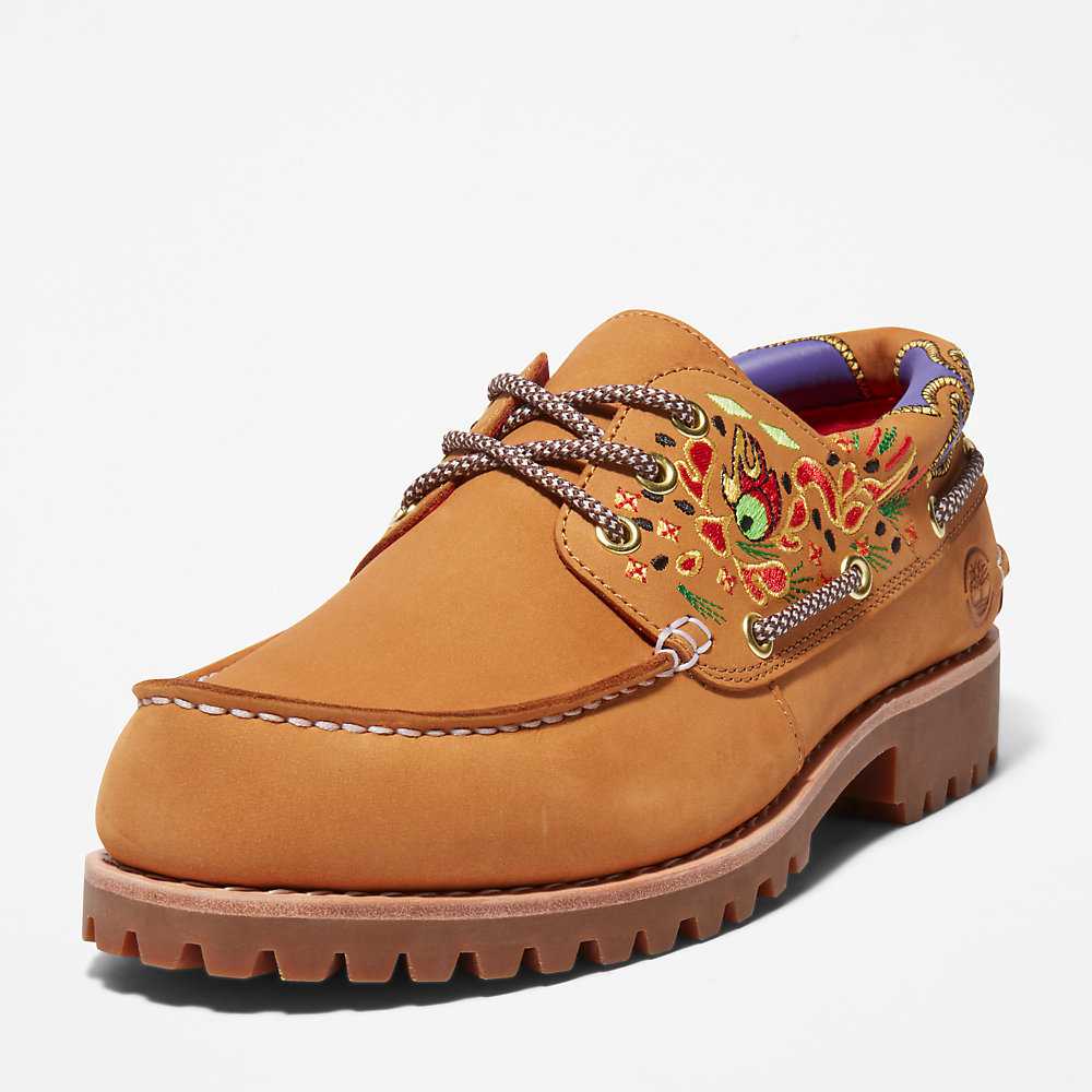 Yellow Men's Timberland CLOT x Timberland® Boat Shoes | Israel-3506947