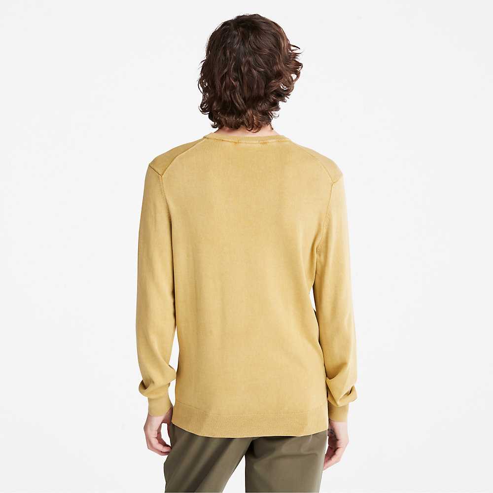 Yellow Men's Timberland Earthkeepers Sweatshirt | Israel-0291874