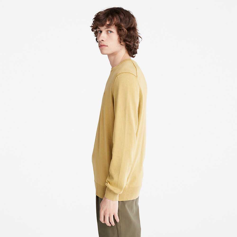 Yellow Men's Timberland Earthkeepers Sweatshirt | Israel-0291874