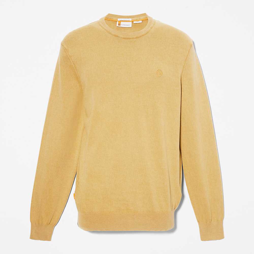 Yellow Men's Timberland Earthkeepers Sweatshirt | Israel-0291874