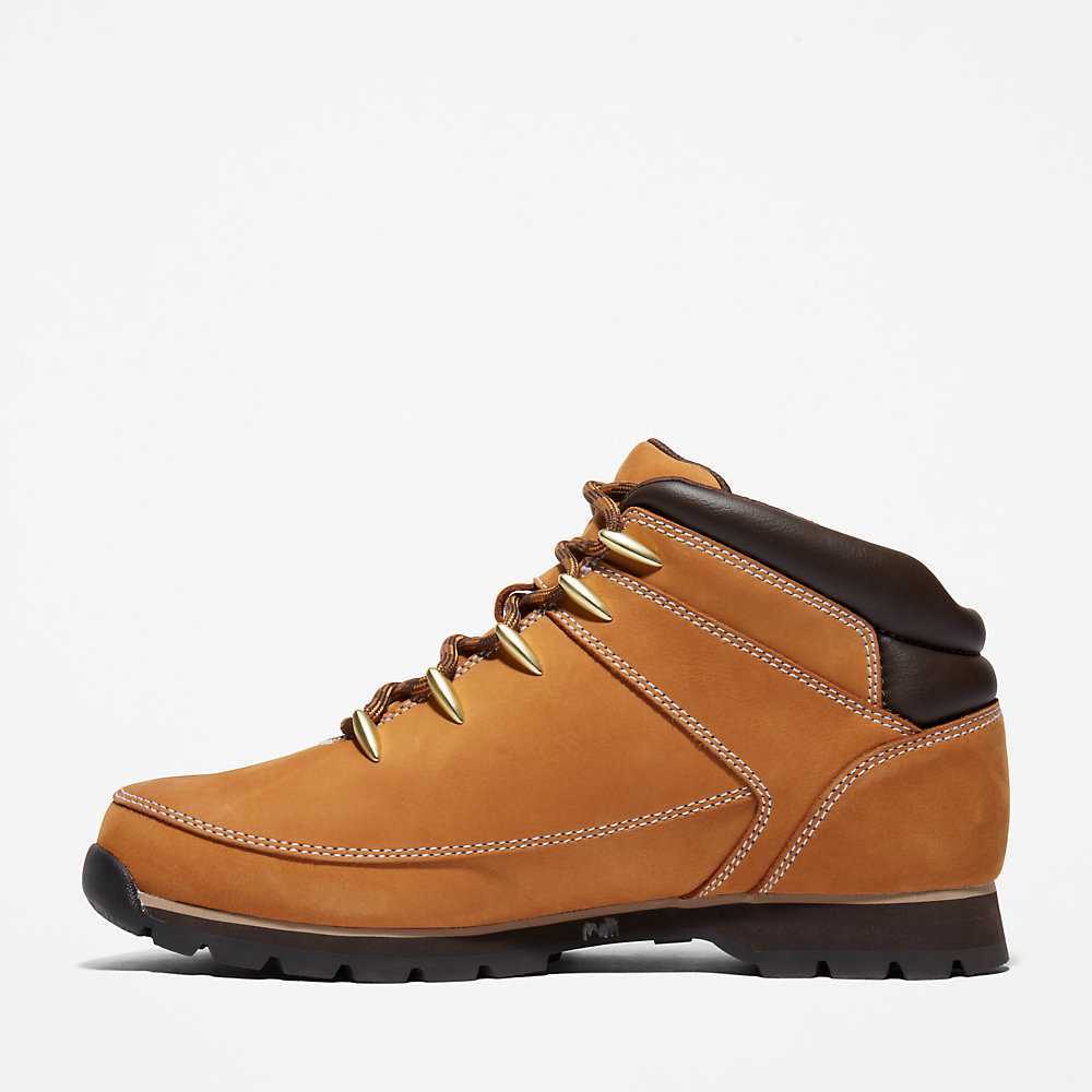 Yellow Men's Timberland Euro Sprint Hiking Boots | Israel-2367814