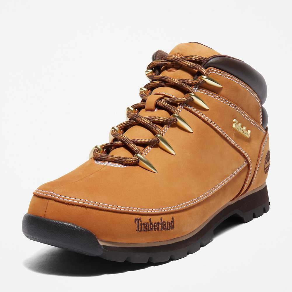 Yellow Men's Timberland Euro Sprint Hiking Boots | Israel-2367814