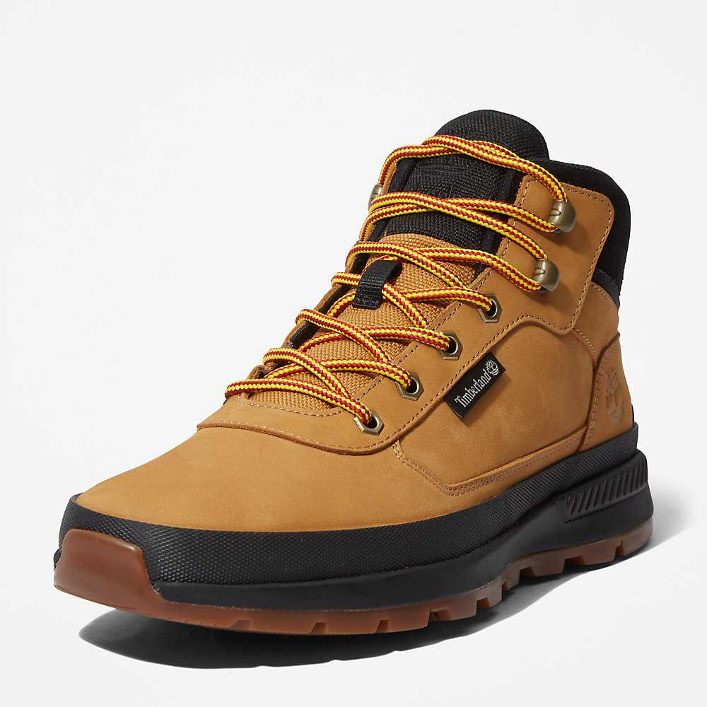 Yellow Men's Timberland Field Trekker Chukka Boots | Israel-3524096