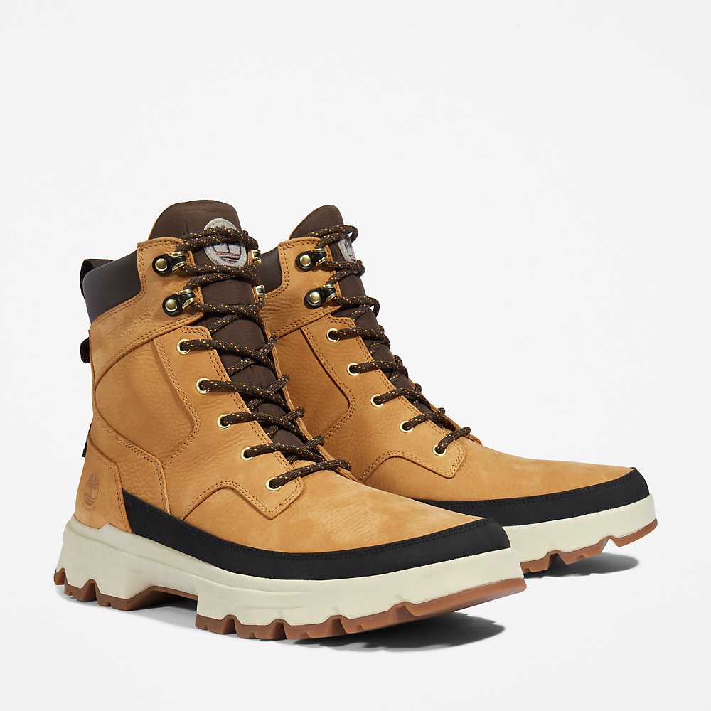 Yellow Men's Timberland GreenStride™ TBL® Originals Ultra Waterproof Boots | Israel-5246809