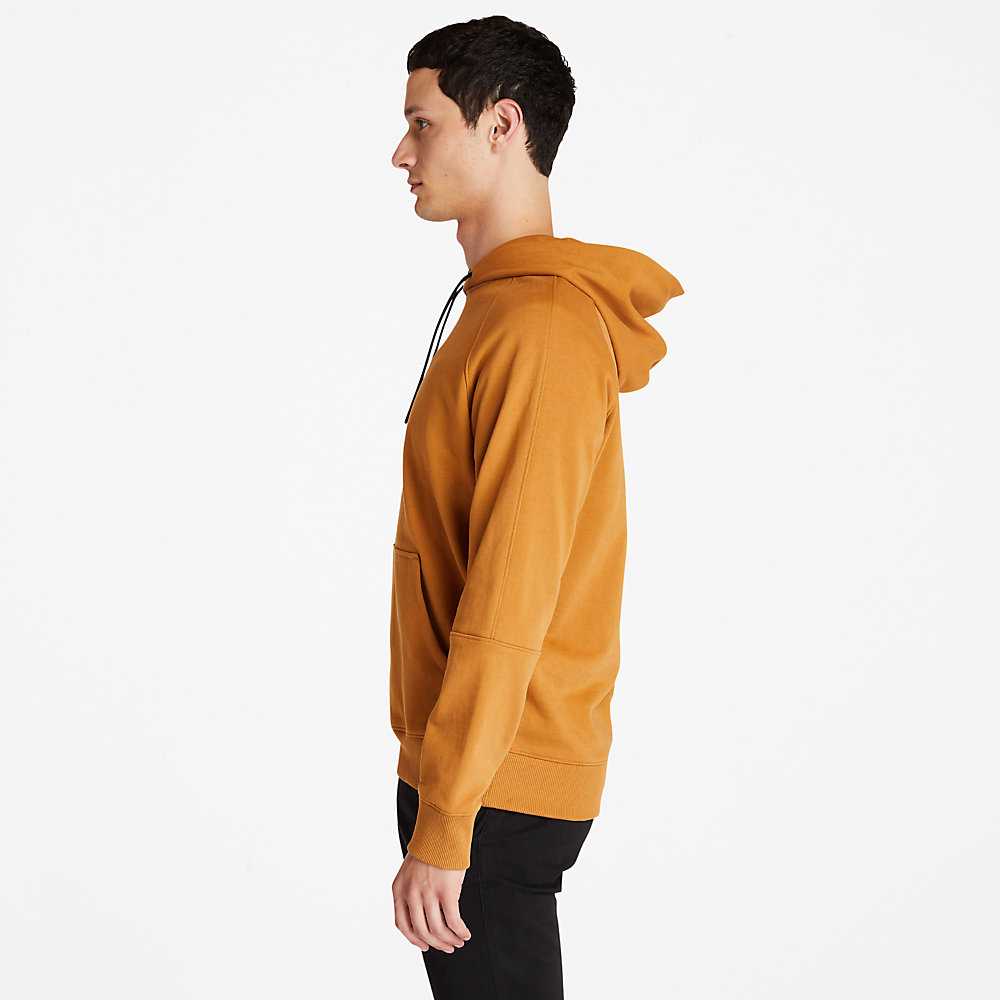 Yellow Men's Timberland Heavyweight Hoodie | Israel-9750268