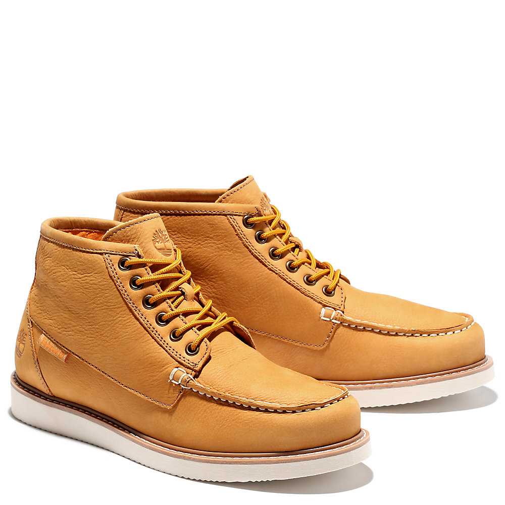 Yellow Men's Timberland Newmarket II Chukka Boots | Israel-7605249