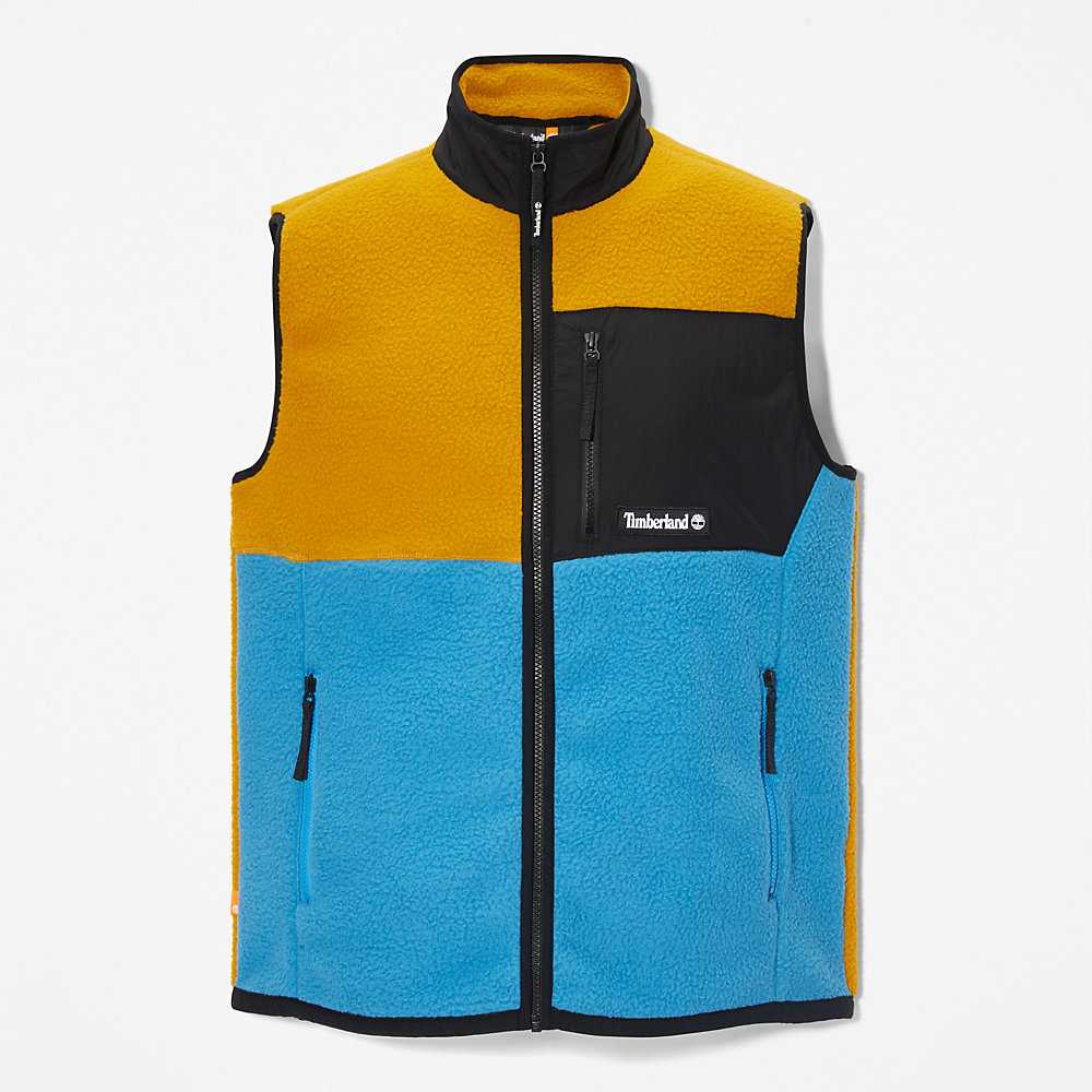 Yellow Men's Timberland Outdoor Archive Vest | Israel-9514706