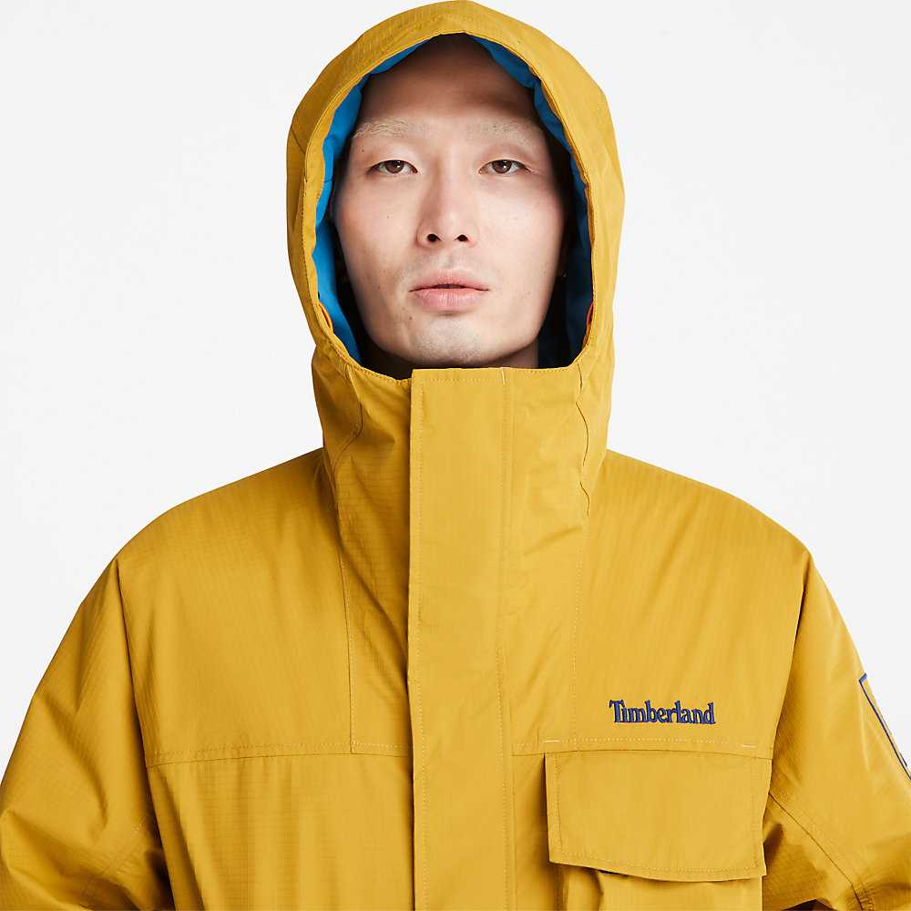 Yellow Men's Timberland Outdoor Mountain Insulated Jackets | Israel-7126954