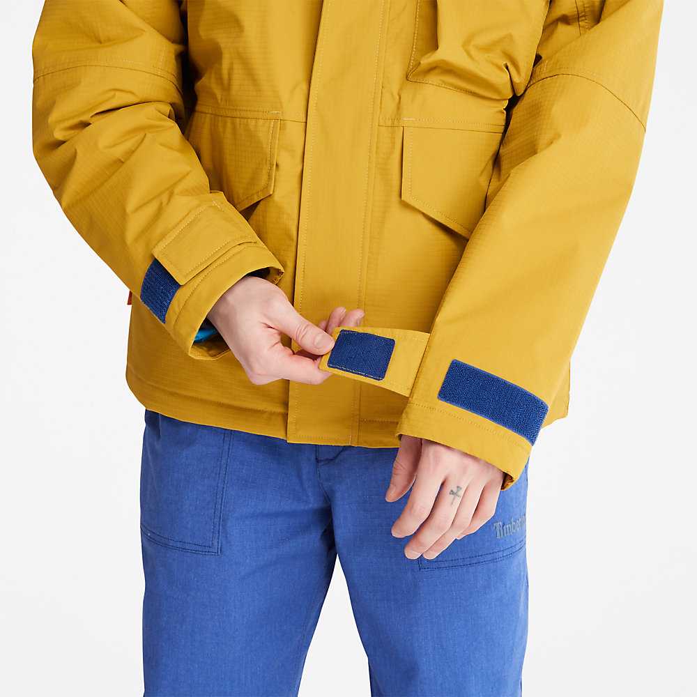 Yellow Men's Timberland Outdoor Mountain Insulated Jackets | Israel-7126954