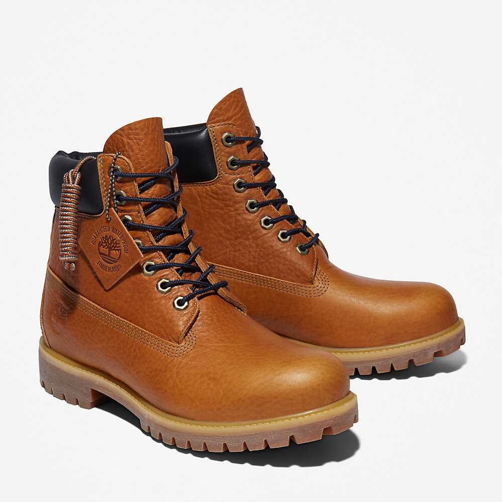 Yellow Men's Timberland Premium® 6 Inch Winter Boots | Israel-9175642