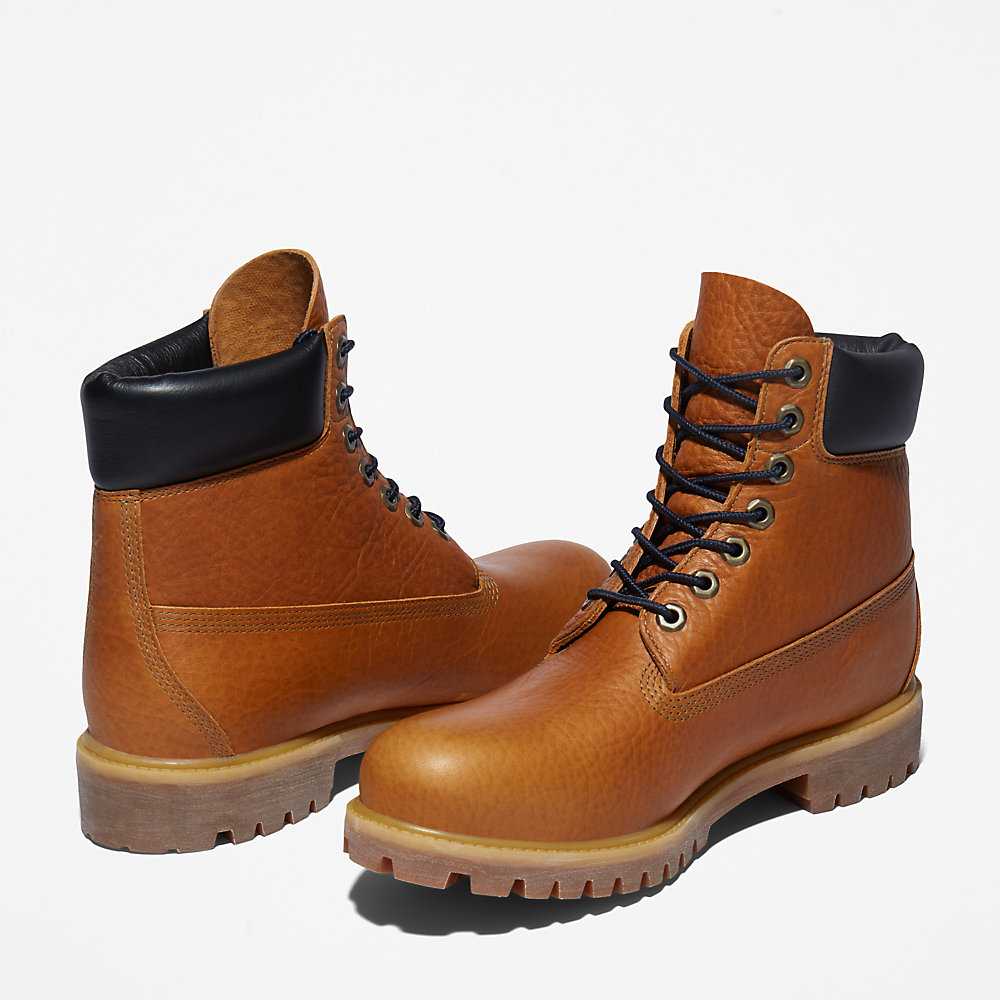 Yellow Men's Timberland Premium® 6 Inch Winter Boots | Israel-9175642