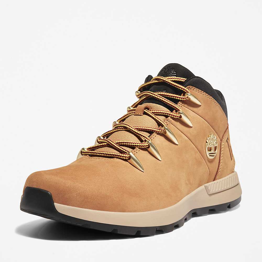 Yellow Men's Timberland Sprint Trekker Chukka Boots | Israel-1784263