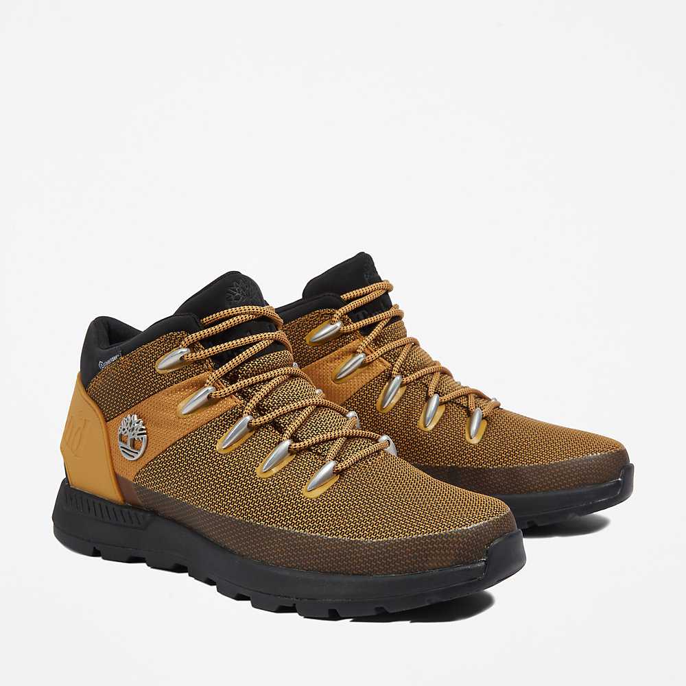 Yellow Men's Timberland Sprint Trekker Chukka Boots | Israel-4035982