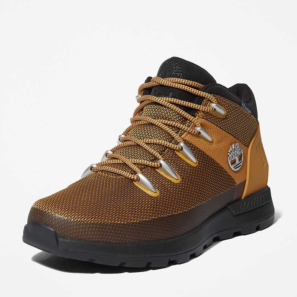 Yellow Men's Timberland Sprint Trekker Chukka Boots | Israel-4035982