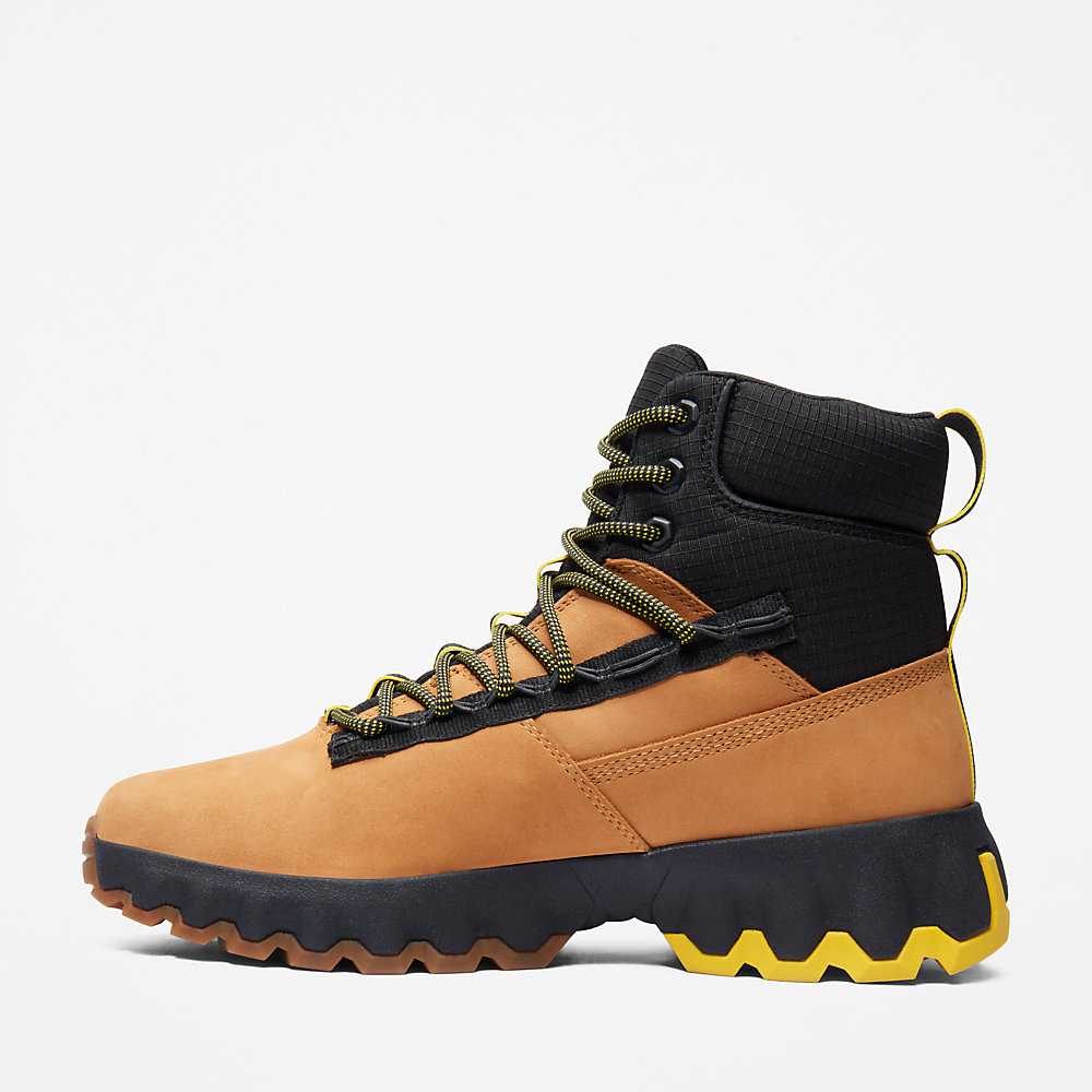 Yellow Men's Timberland TBL® Edge Waterproof Boots | Israel-4710389