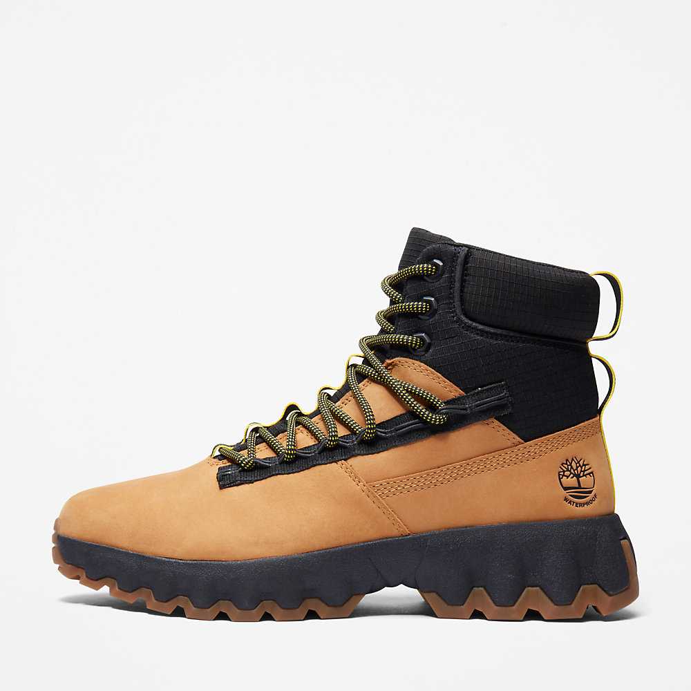 Yellow Men's Timberland TBL® Edge Waterproof Boots | Israel-4710389