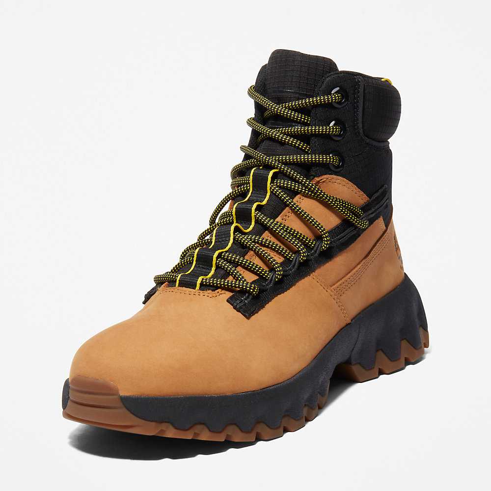 Yellow Men's Timberland TBL® Edge Waterproof Boots | Israel-4710389