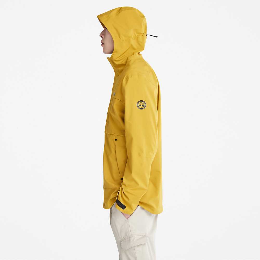 Yellow Men's Timberland Water-Repellent Windbreaker | Israel-8074651