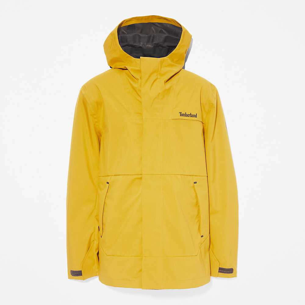 Yellow Men's Timberland Water-Repellent Windbreaker | Israel-8074651