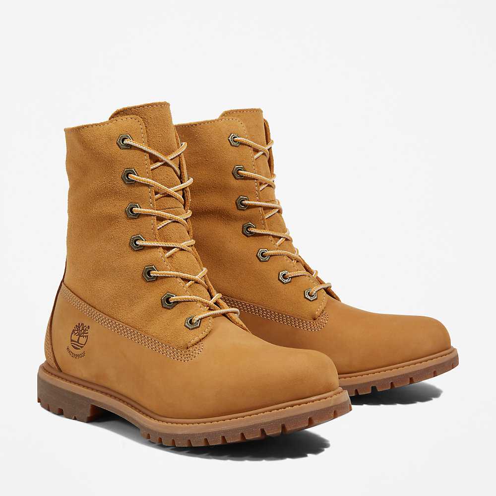 Yellow Women's Timberland Authentic Winter Boots | Israel-4196825