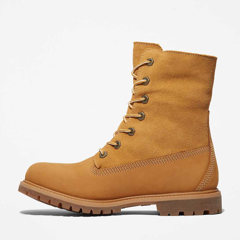 Yellow Women's Timberland Authentic Winter Boots | Israel-4196825