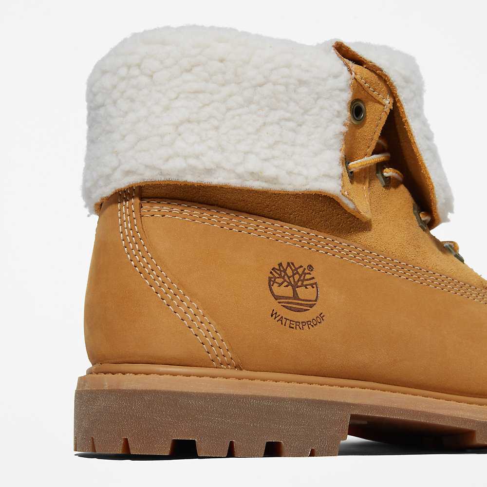 Yellow Women's Timberland Authentic Winter Boots | Israel-4196825