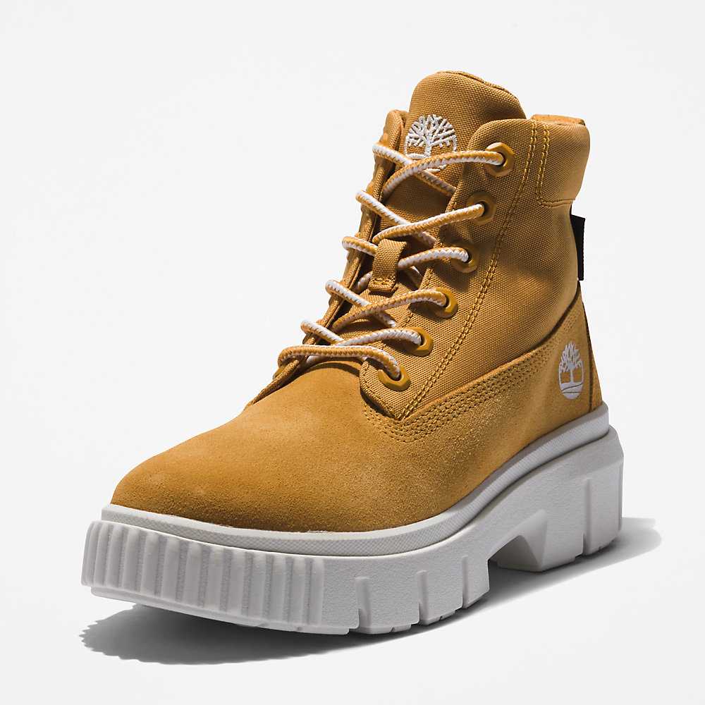 Yellow Women's Timberland Greyfield Waterproof Boots | Israel-9475123