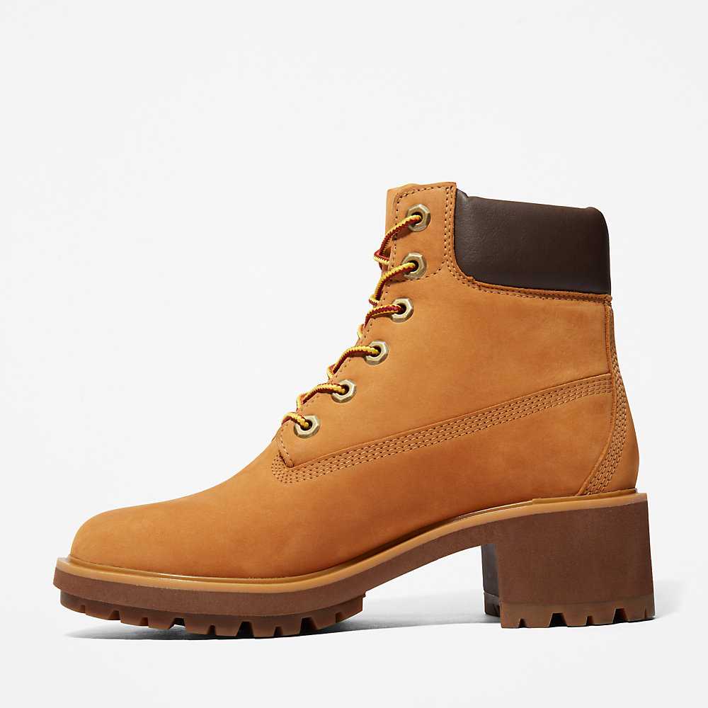 Yellow Women's Timberland Kinsley Heeled Boots | Israel-2109876