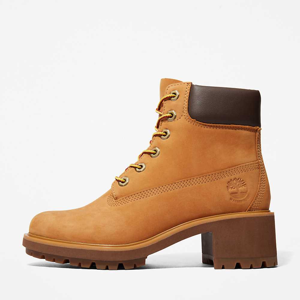 Yellow Women's Timberland Kinsley Heeled Boots | Israel-2109876