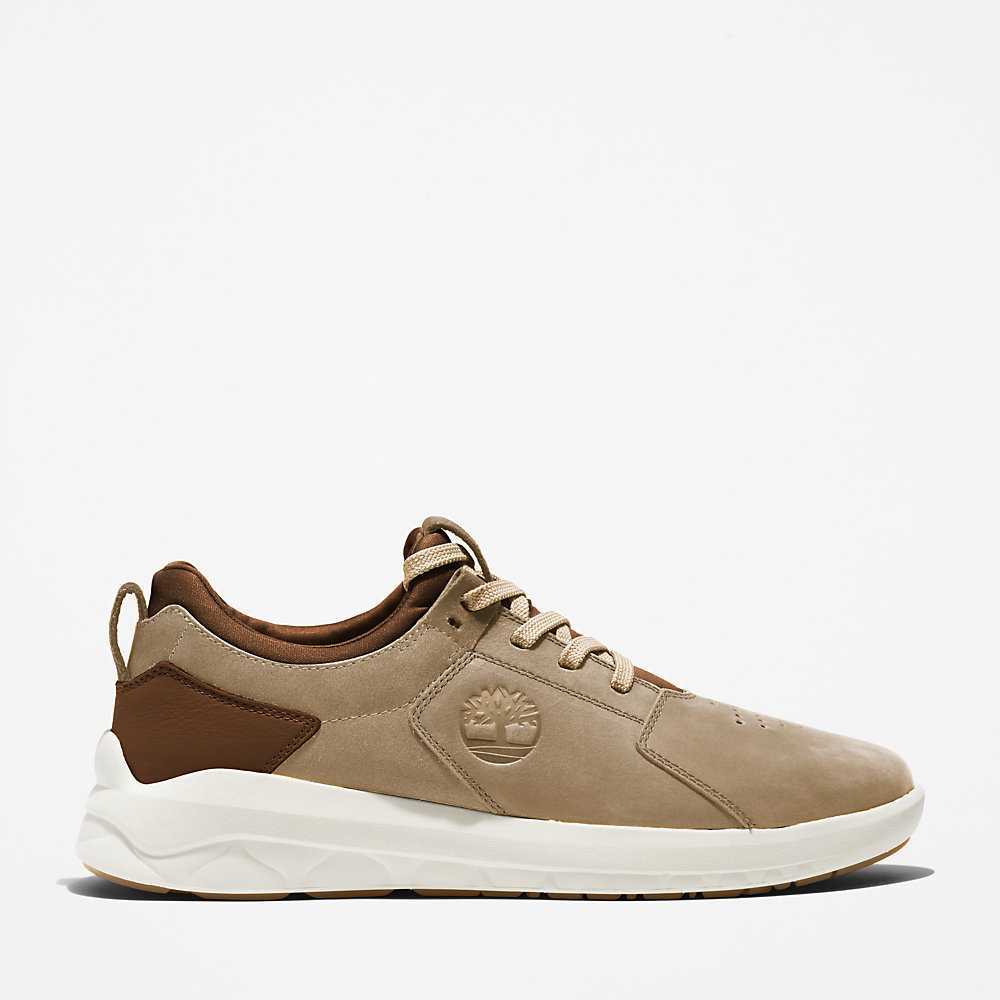 Beige Men's Timberland Bradstreet Ultra Sneakers | Israel-9641387