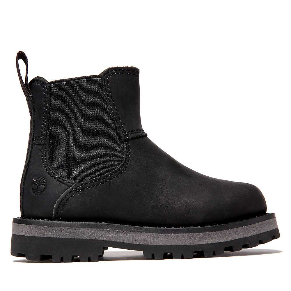 Black Kids' Timberland Courma Chelsea Boots | Israel-4219549