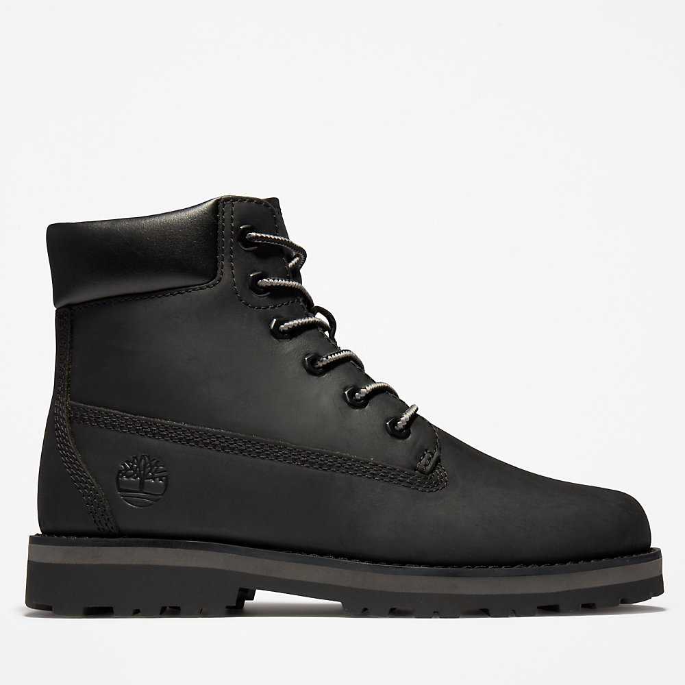 Black Kids' Timberland Courma Waterproof Boots | Israel-4219526