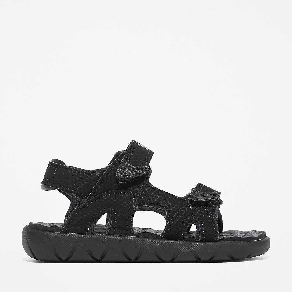 Black Kids' Timberland Perkins Row Sandals | Israel-4219632