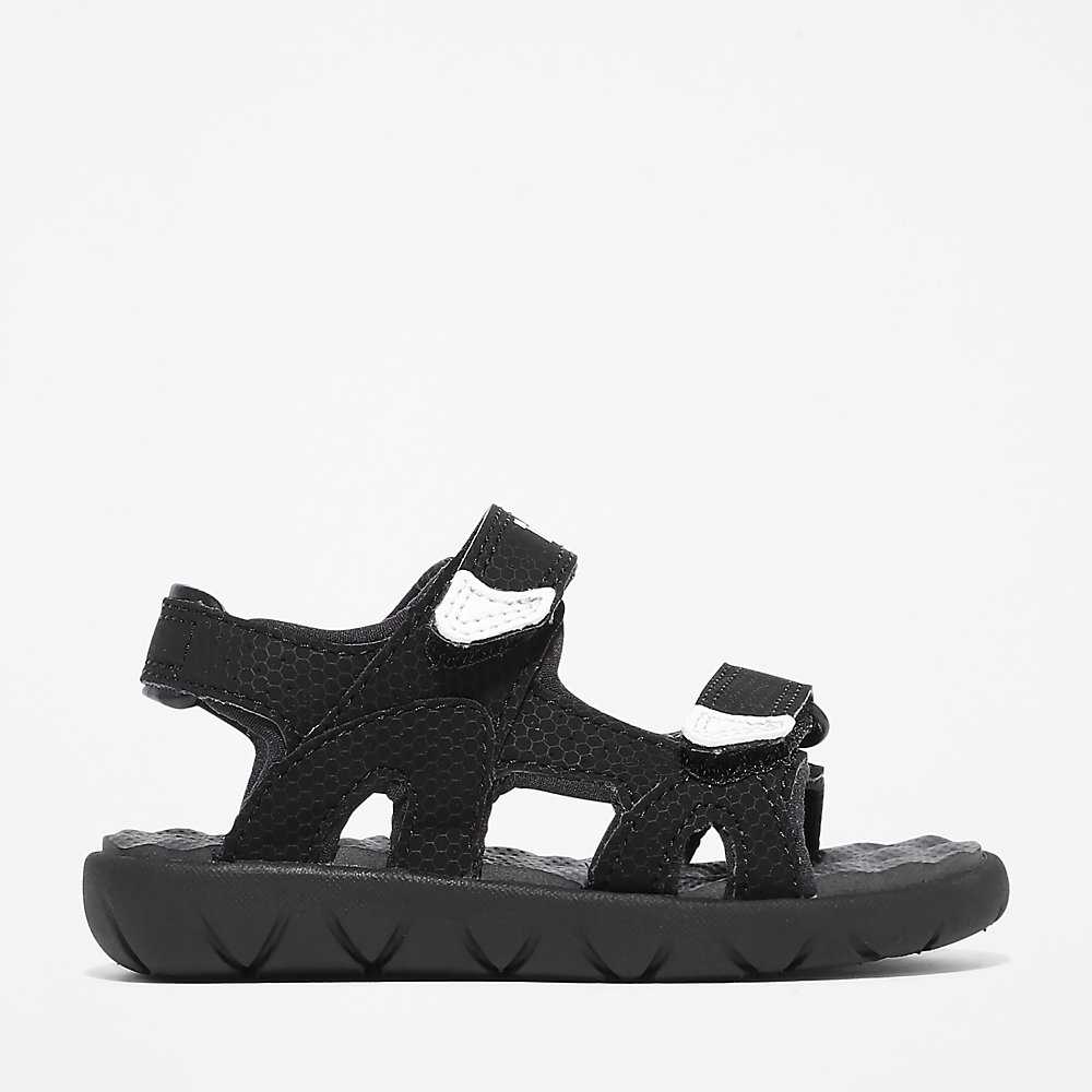 Black Kids' Timberland Perkins Row Sandals | Israel-4219640