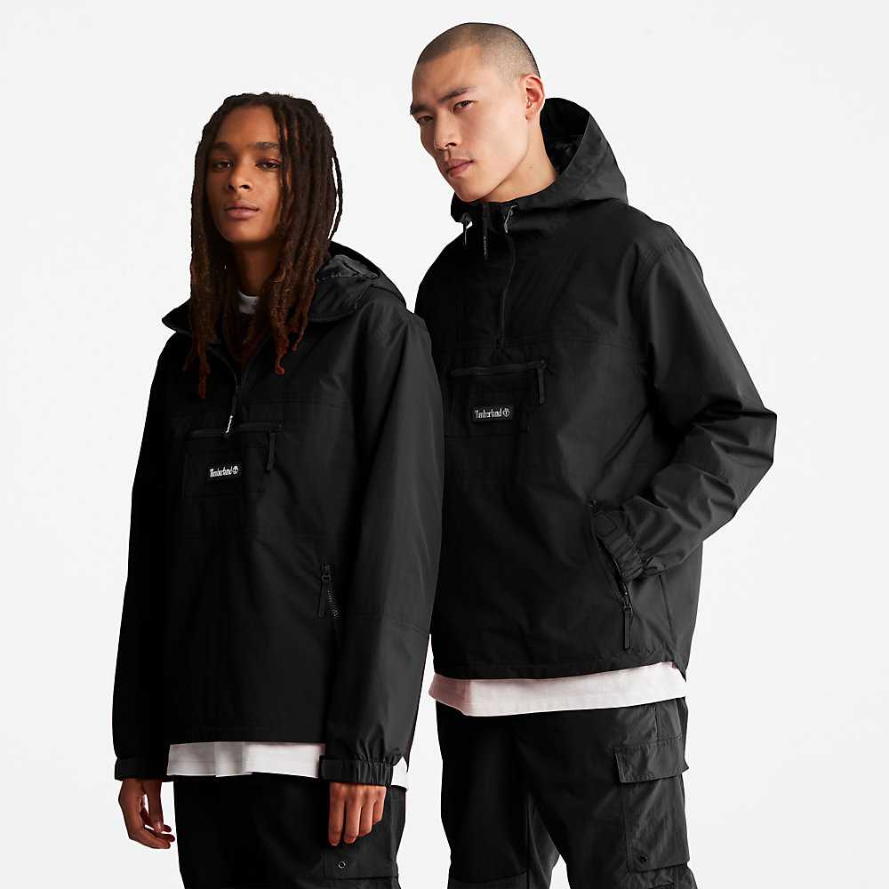 Black Men's Timberland All Gender Outdoor Archive Windbreaker | Israel-1856940