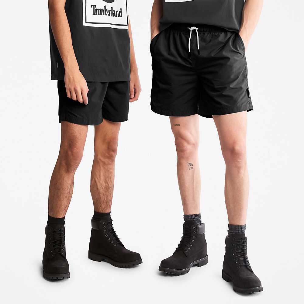 Black Men's Timberland All Gender Shorts | Israel-0439178