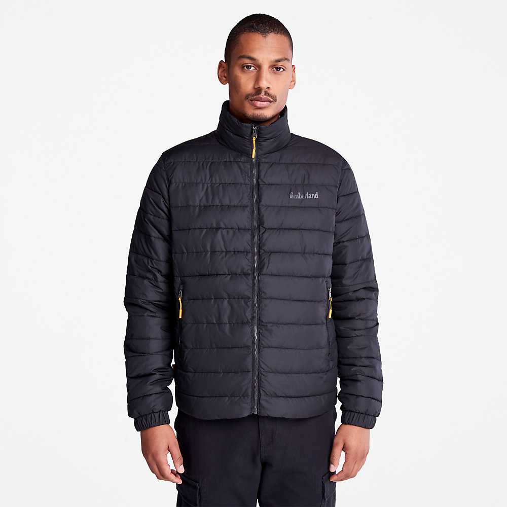 Black Men's Timberland Axis Peak Vest | Israel-2815496