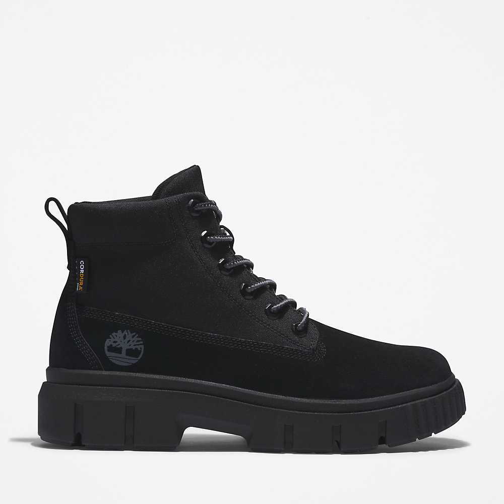 Black Men's Timberland Greyfield Waterproof Boots | Israel-3691857